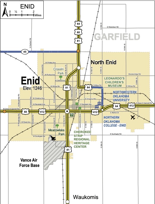 Enid Map