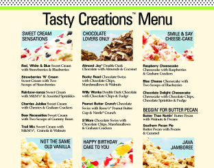 View Marble Slab Creamery Menu