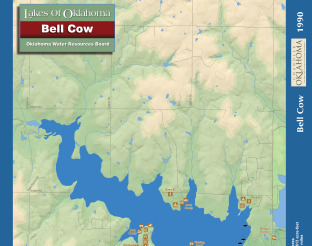View Bell Cow Lake Map