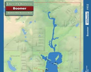 View Boomer Lake Map