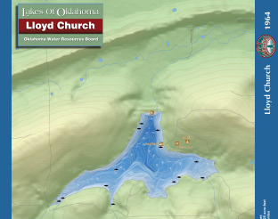 View LLoyd Church Lake Map
