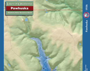 View Lake Pawhuska Map