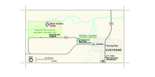 View Map of Washita Battlefield National Historic Site