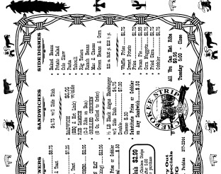 View Cherokee Strip BBQ Co Menu