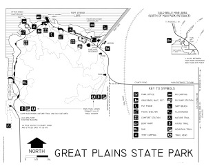 View Great Plains State Park Map