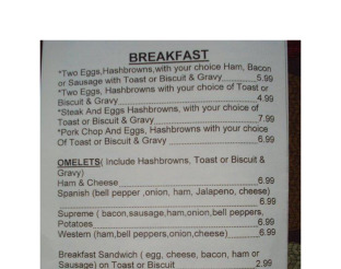 View Tastee Treat Drive-In Menu