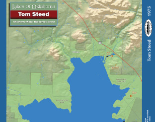 Preview of View Tom Steed Lake Map