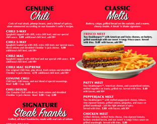 Preview of View Steak 'n Shake Menu