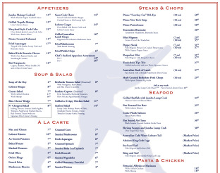 View Mickey Mantle's Menu