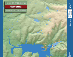 View Lake Sahoma Map