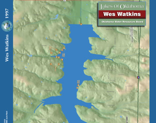 View Wes Watkins Reservoir Map