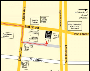View Schoolhouse Parking & Location Map