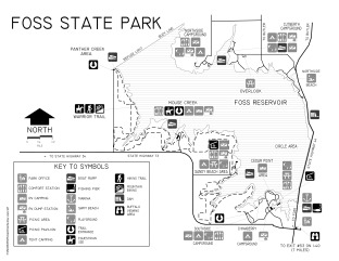 View Foss State Park Map