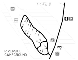 View Riverside Campground Map