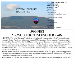 View Cavanal Hill Brochure