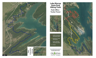 View Park Office to Tucker Tower Trail Map
