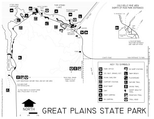 View Great Plains State Park Map