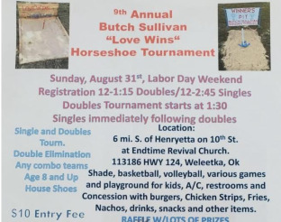 View Championship Horseshoes Flyer